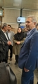 بازدید رئیس دانشگاه از میزخدمت مورخ ۱۴۰۴.۱.۱۰